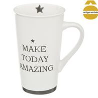 Caneca HAPPY em cerâmica 50cl