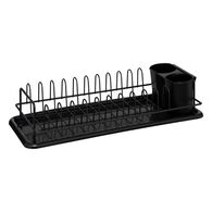 Escorredor de 1 n&iacute;vel BLACK EDITION preto em metal