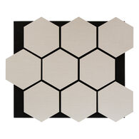 Painel decorativo CLINT tecido bege 56x69cm