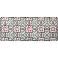 Tapete impermeável PACO vermelho 50x120cm,  Tapete impermeável PACO vermelho 50x120cm