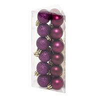 Conjunto de 18 bolas de natal D3cm,  Conjunto de 18 bolas de natal D3cm