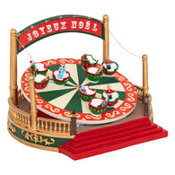 Aldeia carrossel de chávenas com luz-música-movimento 26cm,  Aldeia carrossel de chávenas com luz-música-movimento 26cm