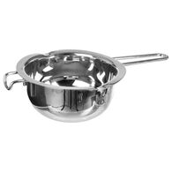 Caçarola para banho maria em inox,  Caçarola para banho maria em inox