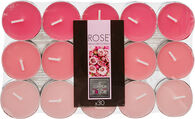 Conjunto 30 velas perfumadas rosa