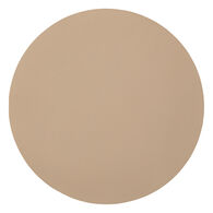 Individual de mesa redondo tenor bege 38cm