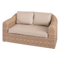 Sof&aacute; MOOR&Eacute;A savana em rattan sint&eacute;tico 2 lugares