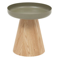 Mesa de apoio HERCYNA verde,  Mesa de apoio HERCYNA verde