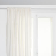 Cortina THE FLORAL waffle branca 130x260cm