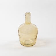 Jarra forma garrafão amarela em vidro reciclado 4l