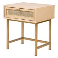 Mesa de cabeceira RAYO bege,  Mesa de cabeceira RAYO bege