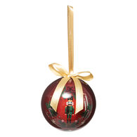 Bola De Natal Com Soldado De Chumbo