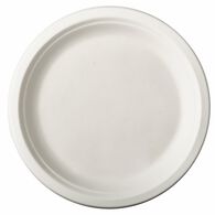 Conjunto pratos em cana de a&ccedil;&uacute;car 26cm