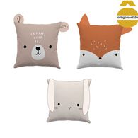 Almofada Funny Com Orelhas 40x40cm