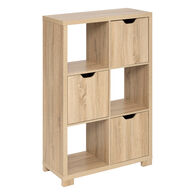 Móvel BIVOAK castanho com 6 cubos