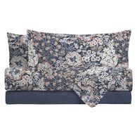 Jogo cama de casal ELISABETH azul 250x290cm