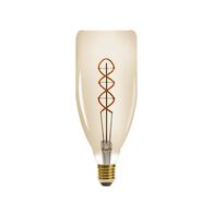L&acirc;mpada vintage AMBRAS espiral led bt78 4w e27
