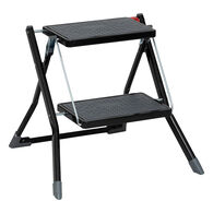 Banco escadote de metal