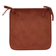 Coxim para cadeira LILOU terracota,  Coxim para cadeira LILOU terracota