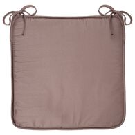 Coxim taupe para cadeira,  Coxim taupe para cadeira