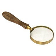 Lupa com cabo de madeira mango FLOWER FACTORY