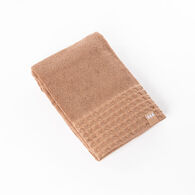 Toalha len&ccedil;ol de banho taupe 90x150cm