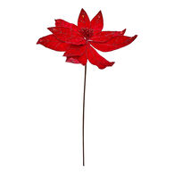 Haste poinsettia vermelho 75cm