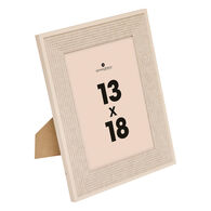 Moldura MISSY bege em mdf 13x18cm