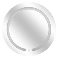 Espelho led prateado