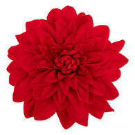 Flor dalia vermelha 20cm
