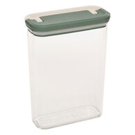 Frasco quadrado LOCK verde 2l