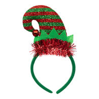 Bandolete com gorro duende riscas 27cm