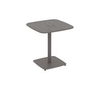 Mesa quadrada ALEGORIA caf&eacute; em a&ccedil;o