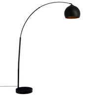 Candeeiro de p&eacute; HYTO preto em metal 178cm