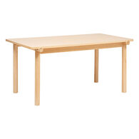 Mesa de jantar ARDEN bege em mdf,  Mesa de jantar ARDEN bege em mdf