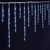 Cortina luminosa de natal efeito queda de neve 480 leds
