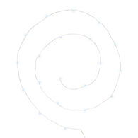 Série luminosa 100 microleds branco