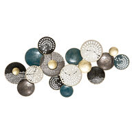 Quadro decorativo lison em metal 135cm