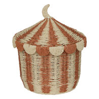 Cesto de arruma&ccedil;&atilde;o NOMADE com tampa 32cm