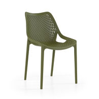 Cadeira OXY verde olive sem braços,  Cadeira OXY verde olive sem braços