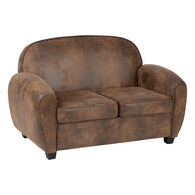 Sof&aacute; de 2 lugares STANIS castanho