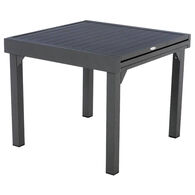 Mesa extensível PIAZZA cinza graphite 90-180cm