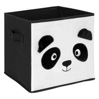 Caixa de arrumação PANDA de tecido 29cm,  Caixa de arrumação PANDA de tecido 29cm