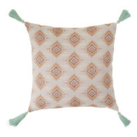 Almofada decorativa IKAT jacquard 38x38cm
