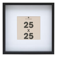 Moldura AXEL mdf preto 25x25cm