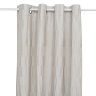 Cortina jacquard LEYNA bege 140x260cm