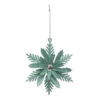 Pendurante estrela verde 12cm