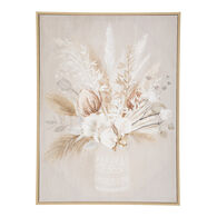 Quadro decorativo jarras com flores TIDA