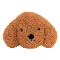 Almofada SCOTT c&atilde;o castanho