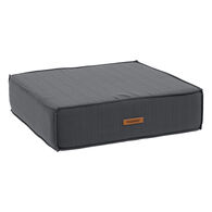 Almofada de ch&atilde;o KORAI cinza escuro 45x45x12cm