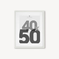 Moldura branca EVA,  Moldura branca EVA